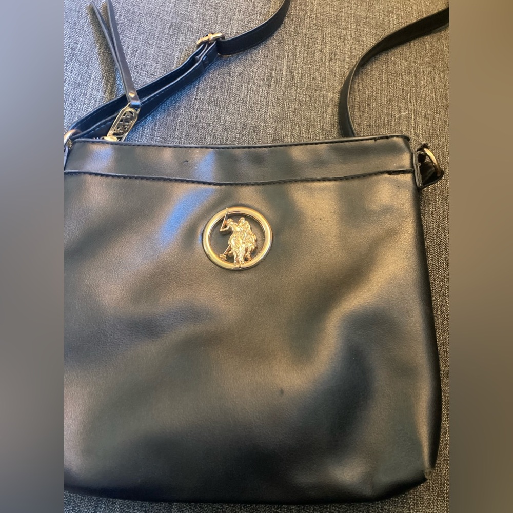 Polo asssn crossbody bag black